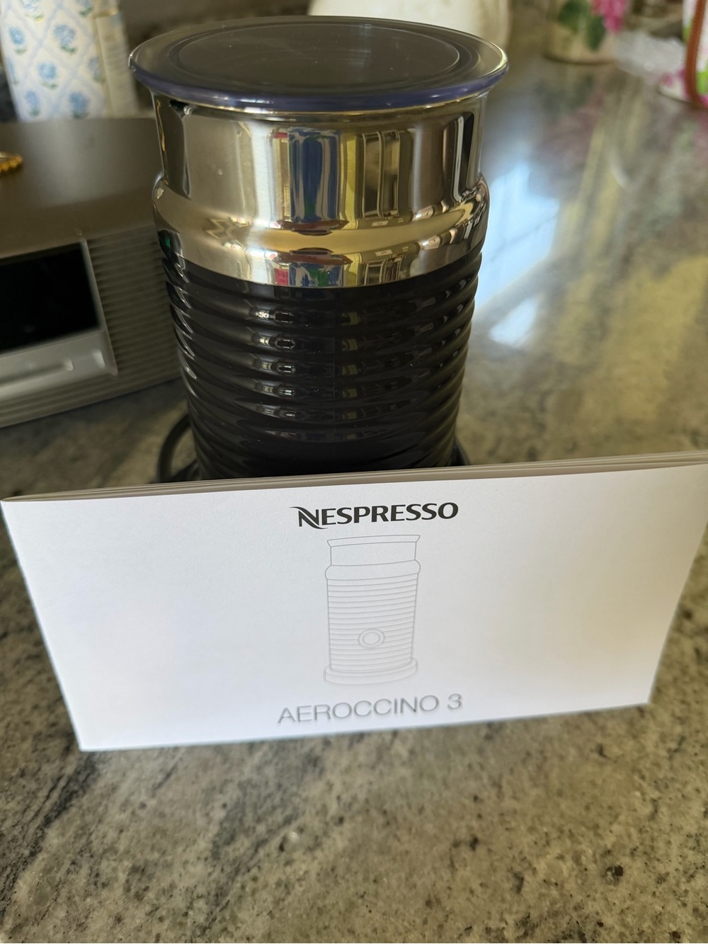Nespresso Aeroccino 3 Milk Frother New